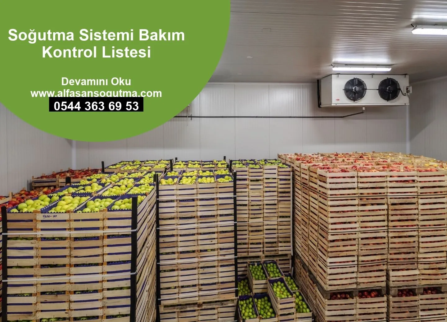 Soğutma Sistemi Bakım Kontrol Listesi